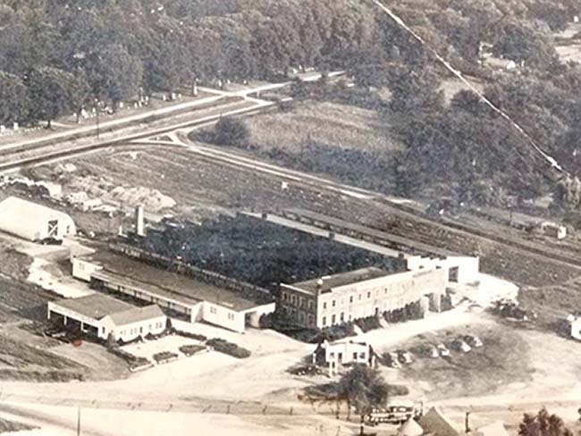 Onarga Nursery Company view after fire